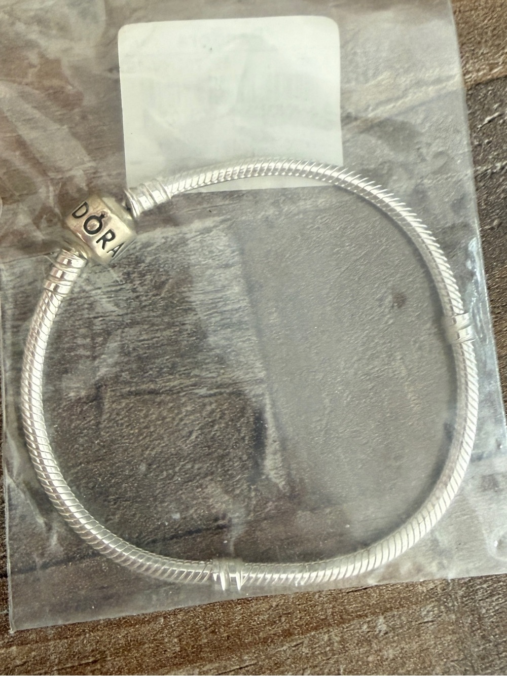 Pandora Women’s NEW Moments 925 Sterling Silver Snake Chain Bracelet 590702HV